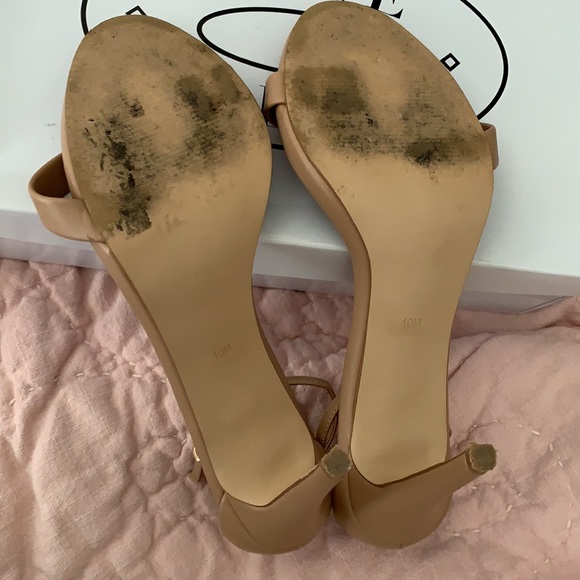 Steve Madden Stecy Natural size 10. Worn once. - Picture 4 of 5